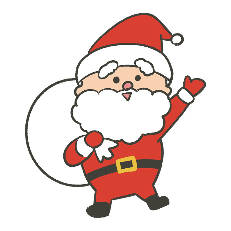 サンタクロースのイラスト