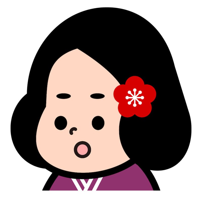 和服を来た少女