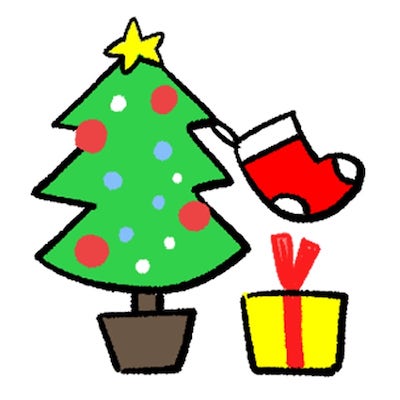 クリスマスのモチーフ