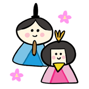 ひな祭りの親王